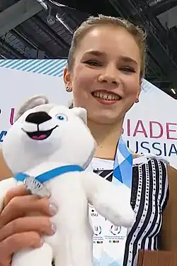 Efimova bei der Winter-Universiade 2019