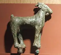 Ziege als Votiv an Adegina