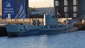 U-Boot Lembit in Tallinn