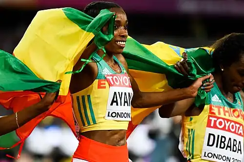 Vizeweltmeisterin Almaz&nbsp;Ayana