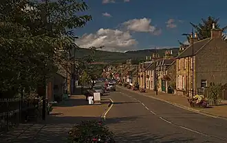 Straßenzug in Alness