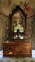 Altar in der Magdalenenklause