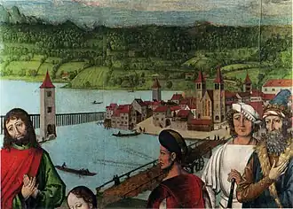 Linke Seite der Altartafeln