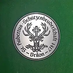 Wappen der St. Hubertus Schützenbruderschaft 1417 Brilon