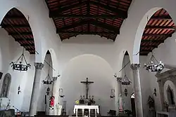 Der Innenraum der Kirche