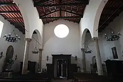 Innenseite der Fassade