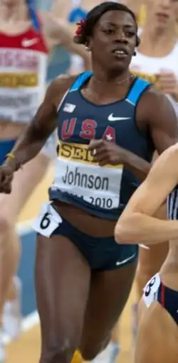 Alysia Montaño, frühere Alysia Johnson – Rang sieben in 2:09,57&nbsp;min