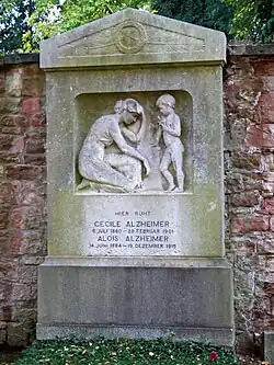 Grabmal Alois Alzheimer