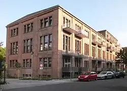 Am Werksgarten, von Am Krusenick aus gesehen