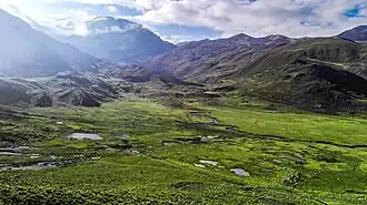 Landschaft im Nationalpark Cotapata