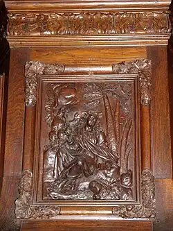 Evangelist Johannes mit Adler