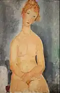Amedeo Modigliani – sitzende Frau (1918)