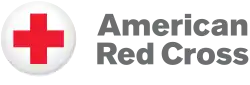 Logo des amerikanischen roten Kreuzes