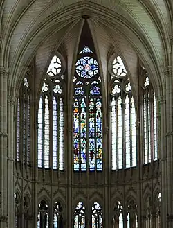 Amiens, Kathedrale, Chor­ober­gaden, 1240–1269