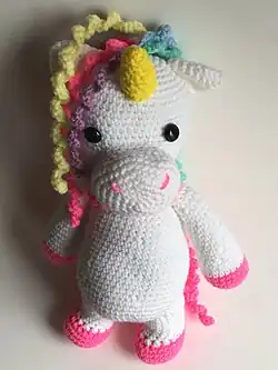 Amigurumi-Phantasie: Einhorn