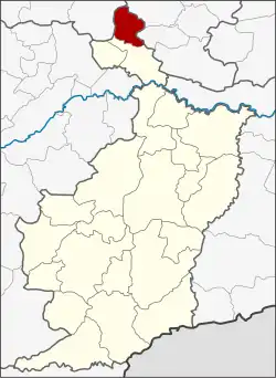 Karte von Buri Ram, Thailand, mit Na Pho