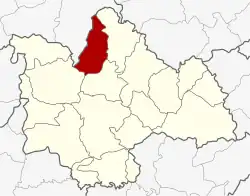 Karte von Kalasin, Thailand, mit Sam Chai