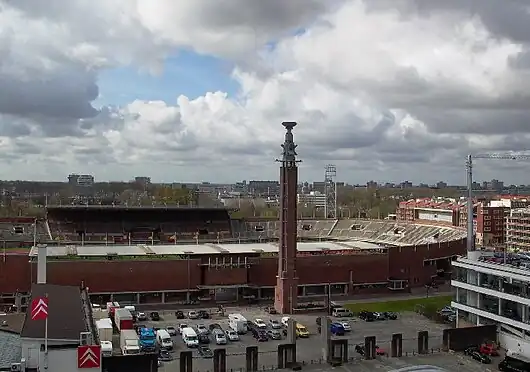 Das Olympiastadion in Amsterdam im Jahr 2005