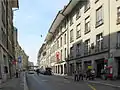 Blick durch die Amthausgasse in Richtung Bundesplatz