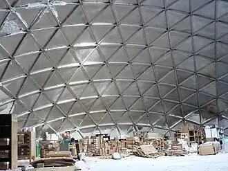 Lager unter der Kuppel (Januar&nbsp;2007)