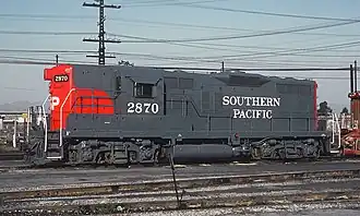 EMD GP9 der Southern Pacific Railroad