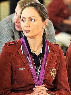 Dawydowa im Jahr 2012