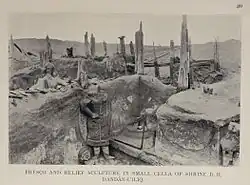 Ruinen eines buddhistischen Schreins