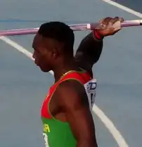 Anderson Peters Rang zehn mit 78,99&nbsp;m