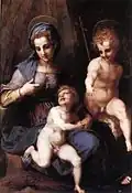 Madonna mit Kind u. Johannes dem Täufer