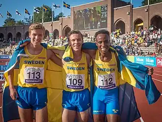 Emil Danielsson (links) 2019