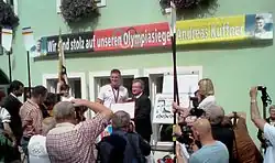 Andreas Kuffner beim Festakt in Vilshofen an der Donau, 2012