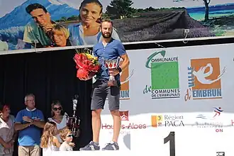 Andrej Vistica beim Embrunman (2016)