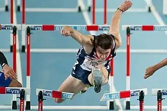 Andrew Pozzi – ausgeschieden als Sechster des dritten&nbsp;Halbfinals