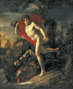 Junger Held aus Kiew, Eremitage