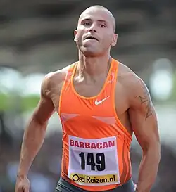 Bronzemedaillengewinner Andrew&nbsp;Turner, amtierender Europameister