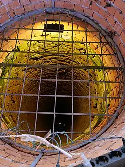 Das noch nahezu mittelalterliche Brunnenloch