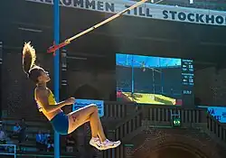 Angelica Bengtsson – ausgeschieden mit 4,55&nbsp;m bei einem&nbsp;Fehlversuch