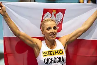 Europameisterin Angelika&nbsp;Cichocka