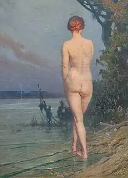 Weiblicher Rückenakt, 1921