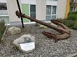 Anker der Cimbria 2001 vor Borkum geborgen.