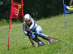 Anna-Lena Portmann im Riesenslalom von Rettenbach im Juni 2010