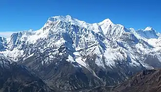 Annapurna III von Nordosten