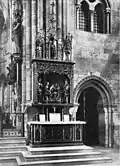 Annenaltar am südöstlichen Vierungspfeiler 1907; nicht von Wydyz