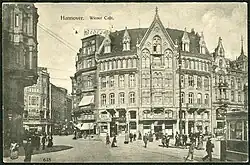 Filiale im Haus Wiener Café am Kröpcke; Ansichtskarte Nr. 648 eines anonymen Fotografen