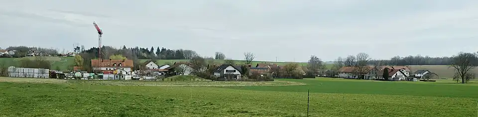 Ortsansicht Englpolding von Westnordwest