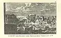 Ansicht der Ruinen der Pirnaischen Vorstadt 1758 nach der Zerstörung durch den General Karl Christoph von Schmettau (1696–1775) im Siebenjährigen Krieg