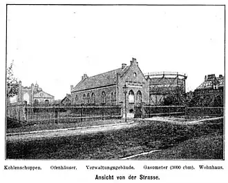 Ansicht von der Straße