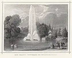 Die große Fontaine zu Wilhelmshöhe