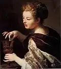 Cleopatra legt eine Perle in den Wein, 1706