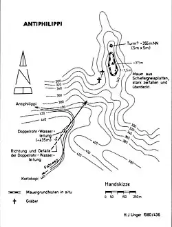 Befestigte Höhensiedlung bei Antiphilippi